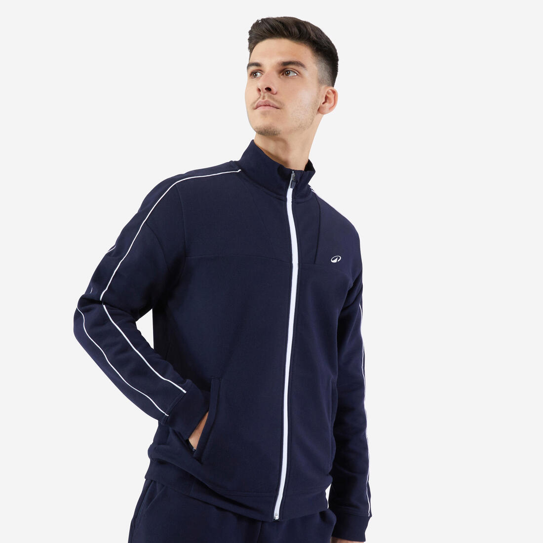 ARTENGO Men's tennis jacket soft - navy | Jacket ARTENGO Men's tennis jacket soft - navy | Jacket