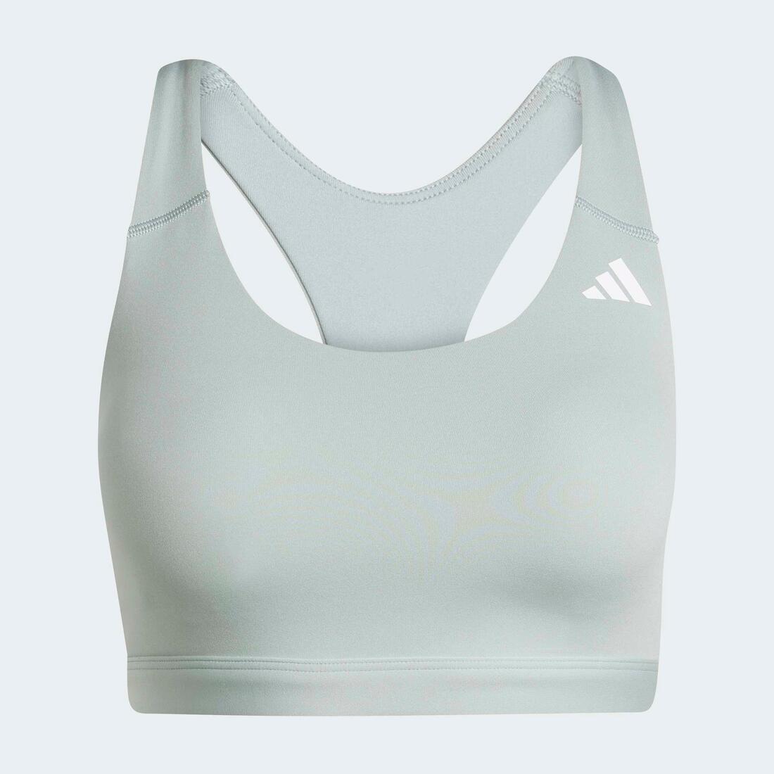 ADIDAS Optime essentials workout medium support bra, green | Bra ADIDAS Optime essentials workout medium support bra, green | Bra