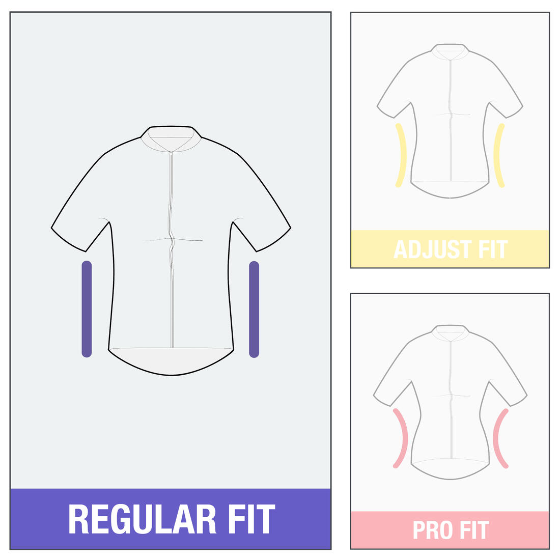 VAN RYSEL Women's short-sleeved cycling jersey 100 - coral | Short-sleeve jersey VAN RYSEL Women's short-sleeved cycling jersey 100 - coral | Short-sleeve jersey