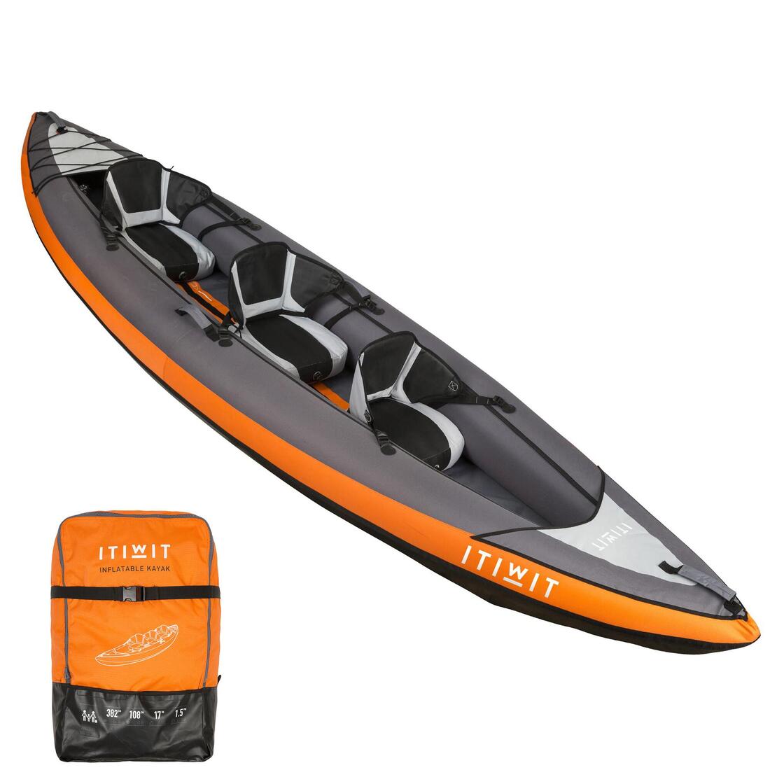 DECATHLON Floor bladder for itiwit 100 3-seater textile kayaks | Bladder DECATHLON Floor bladder for itiwit 100 3-seater textile kayaks | Bladder
