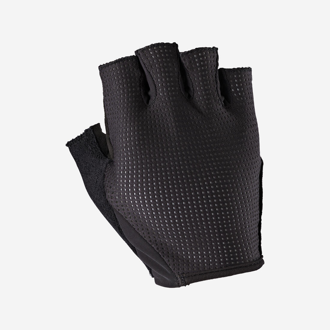 VAN RYSEL Road cycling gloves 500 - neon | Mittens
