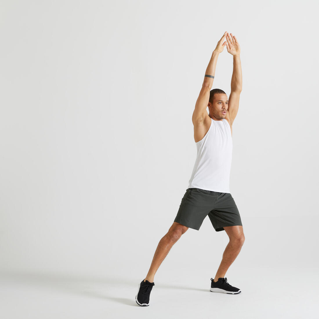 DOMYOS Men's breathable crew neck fitness essential tank top | Tank top