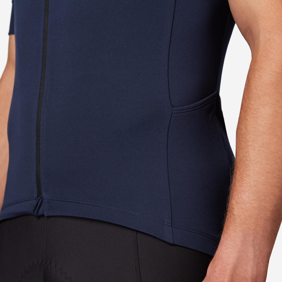 VAN RYSEL Men's road biking short-sleeved top - discover steel blue | Short-sleeve jersey VAN RYSEL Men's road biking short-sleeved top - discover steel blue | Short-sleeve jersey