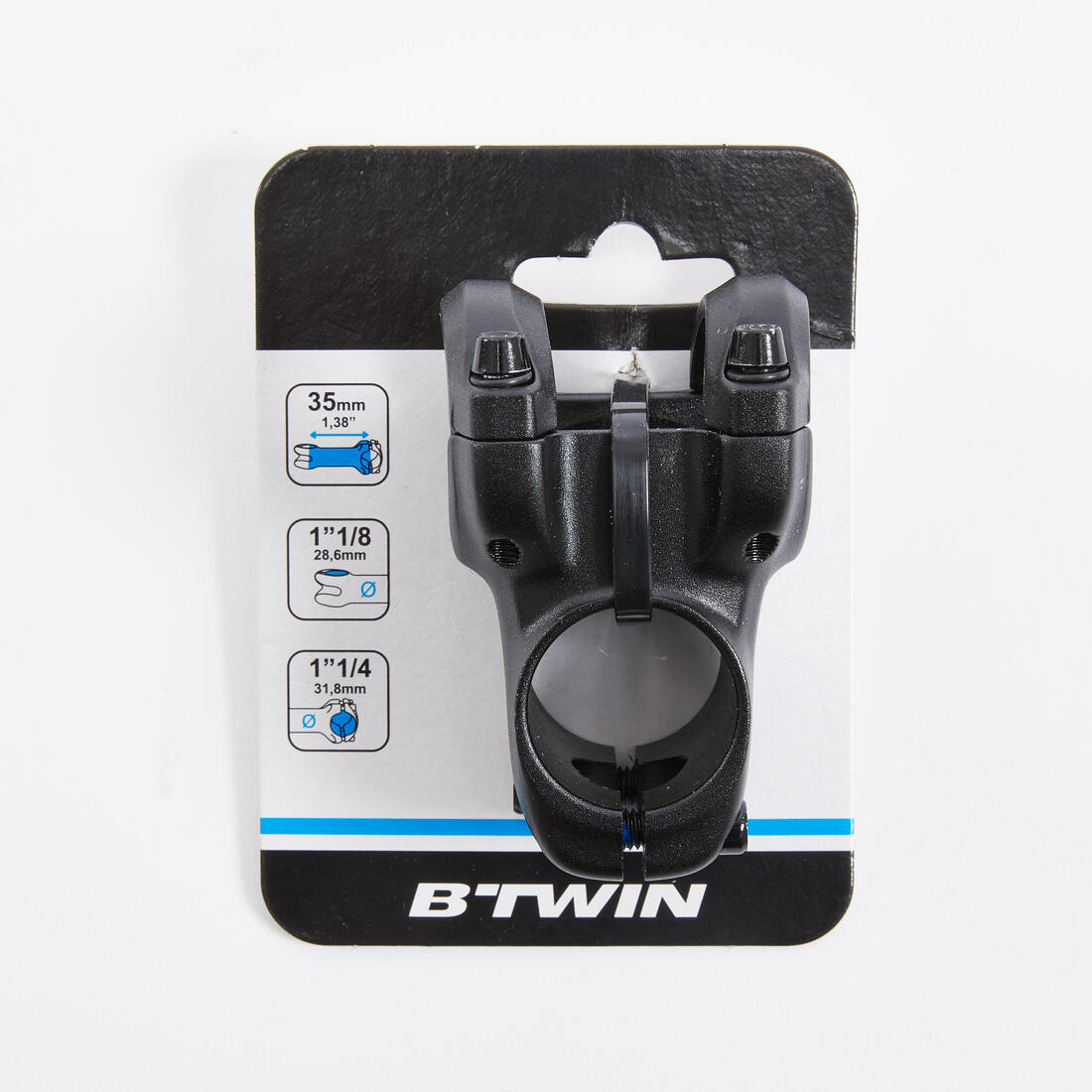 DECATHLON Oversize bike stem 35mm (31.8mm) | Stem DECATHLON Oversize bike stem 35mm (31.8mm) | Stem