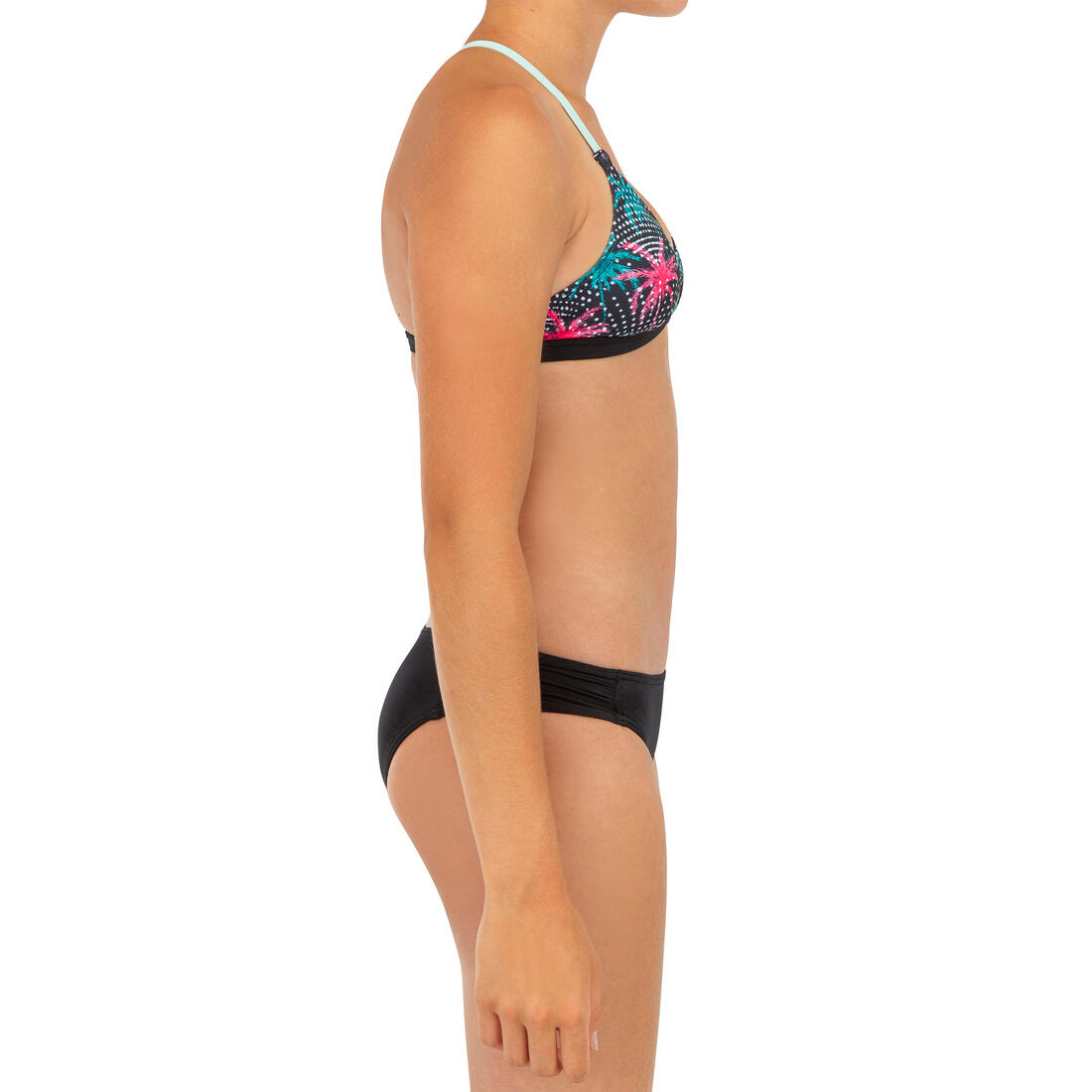 OLAIAN Girl's surf swimsuit triangle top betty 500 | Bikini top OLAIAN Girl's surf swimsuit triangle top betty 500 | Bikini top