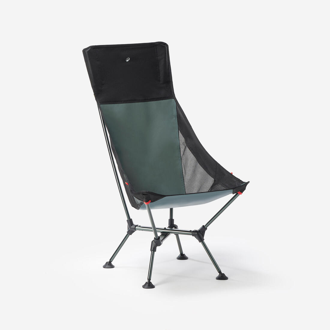 QUECHUA Ultra-compact low camping chair with high backrest 900 xl | Chair