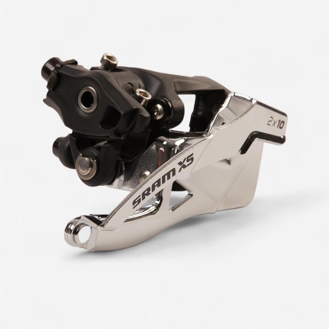 ROCKRIDER Front derailleur 2x10 31.8 top and down pull clamp-on sram x5 | Derailleur