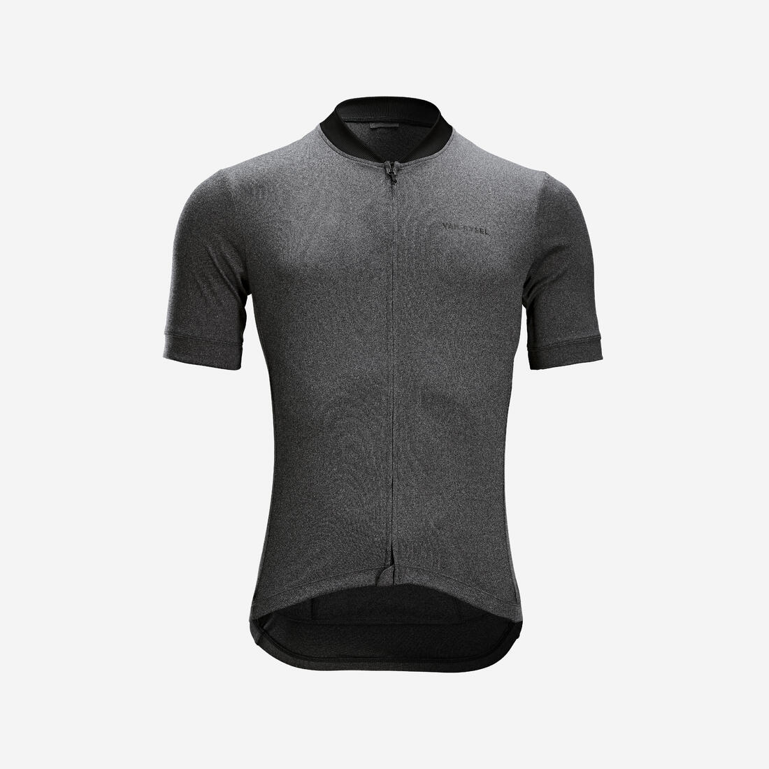 VAN RYSEL Men's short-sleeved road cycling summer jersey rc100 - burgundy | Short-sleeve jersey