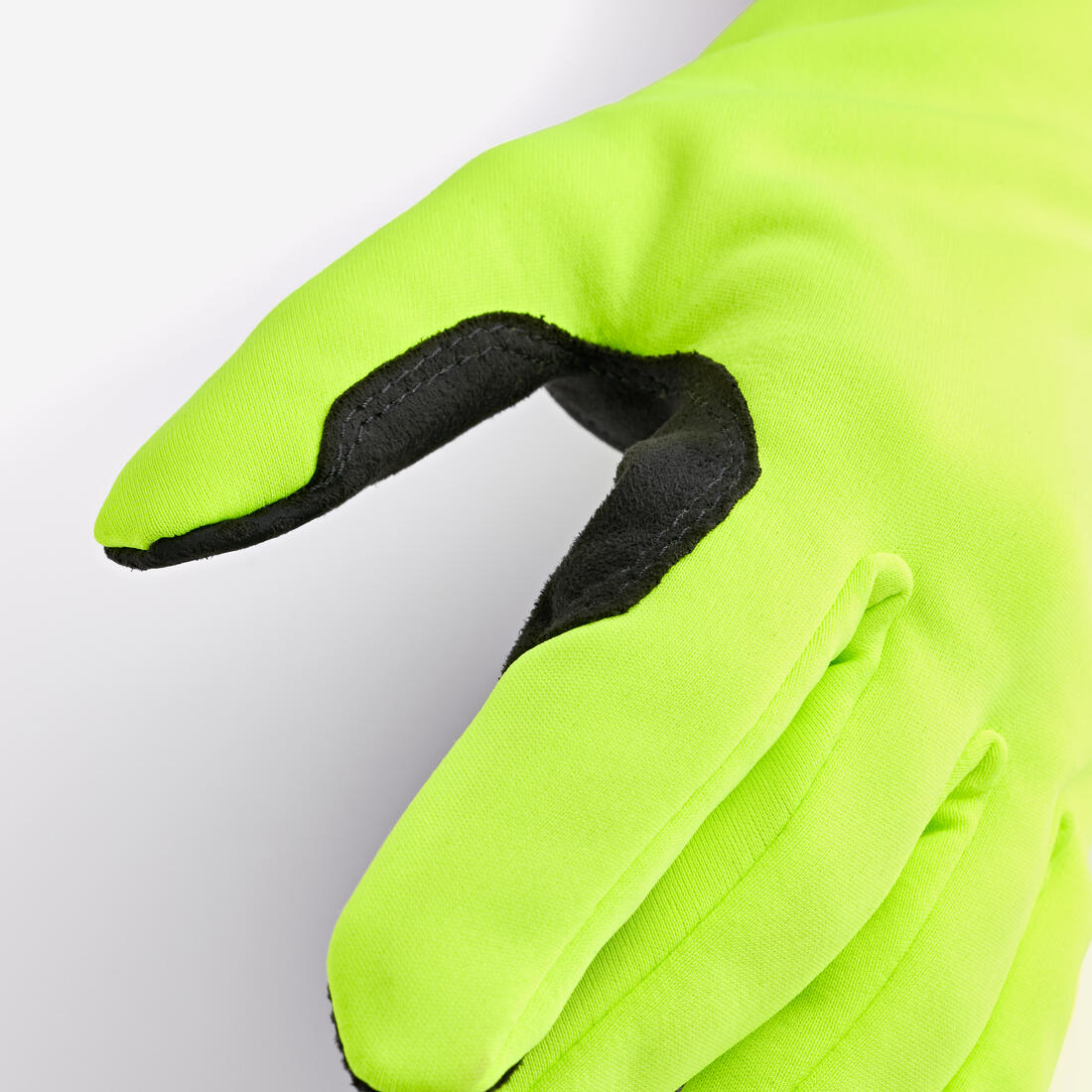 VAN RYSEL Unisex cycling gloves black with fleece lining - 500 series | Gloves VAN RYSEL Unisex cycling gloves black with fleece lining - 500 series | Gloves