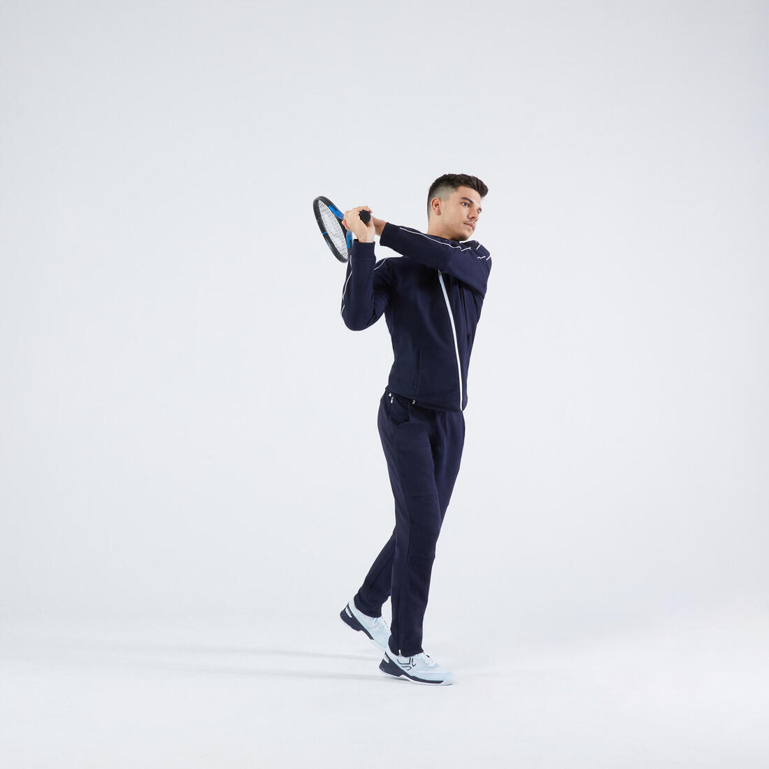 ARTENGO Men's tennis jacket soft - navy | Jacket ARTENGO Men's tennis jacket soft - navy | Jacket