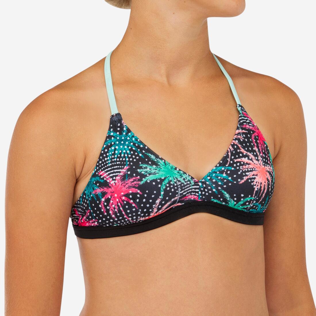 OLAIAN Girl's surf swimsuit triangle top betty 500 | Bikini top OLAIAN Girl's surf swimsuit triangle top betty 500 | Bikini top