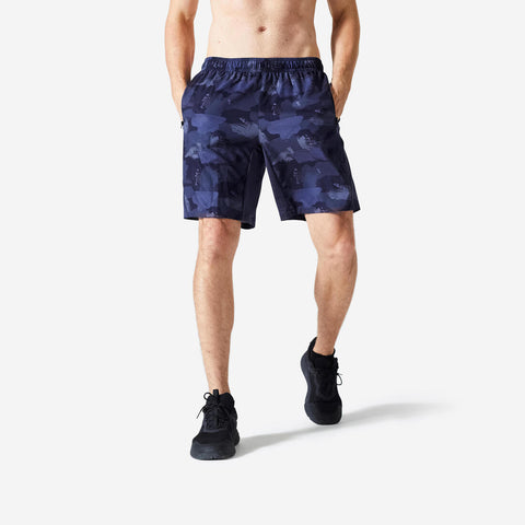 





Men's Zip Pocket Breathable Essential Fitness Shorts - Plain