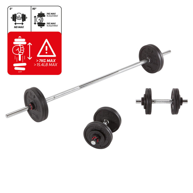 





Weight Training Dumbbells and Bars Kit 50 kg, photo 1 of 11