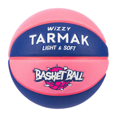 





Kids' Size 5 (Up to 10 Years) Basketball Wizzy - Blue/Pink.