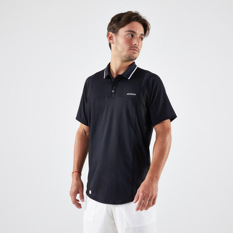 





Men's Tennis Short-Sleeved Polo Shirt Dry