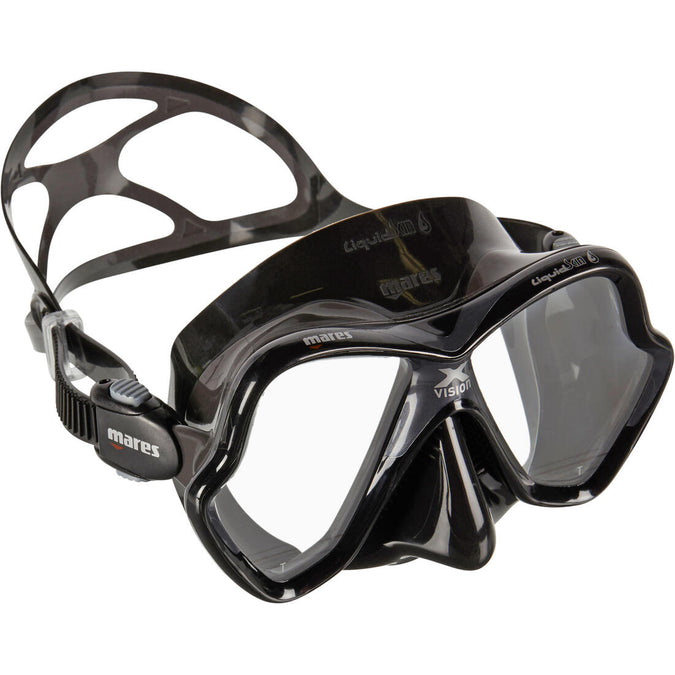 





Snorkelling and Scuba Diving Mask Mares X-Vision Liquid Skin - Black/Grey, photo 1 of 8