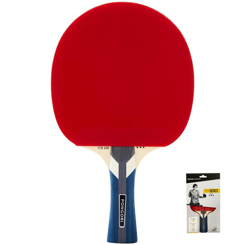 





School Table Tennis Bat TTR 100 3* All-Round