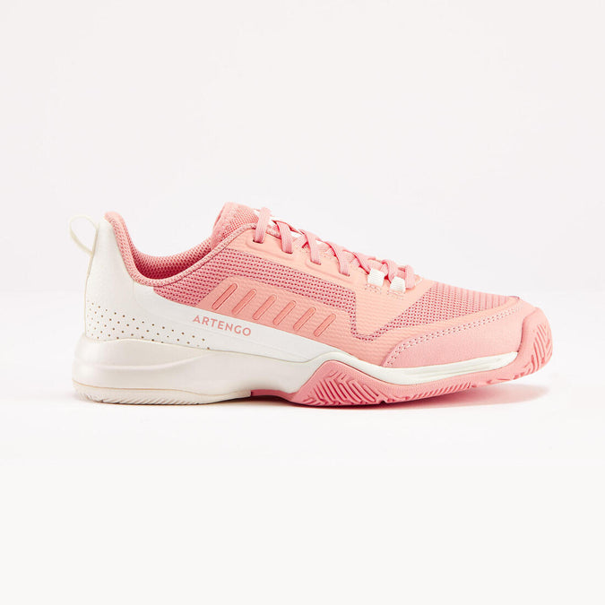 





Kids' Lace-Up Tennis Shoes TS500 Fast JR - Pinkfire, photo 1 of 9