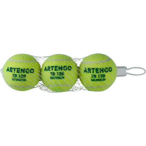 





Tennis Ball TB120 x 3 - Green Dot