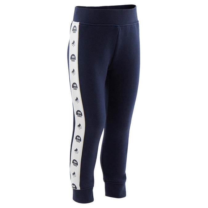 





Baby's Basic Warm Jogging Bottoms - Blue With Design, photo 1 of 5