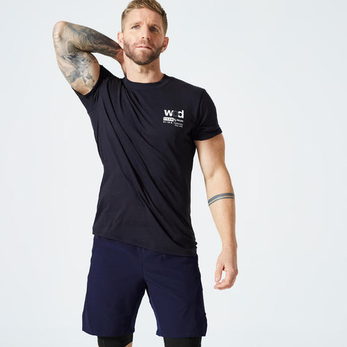 





Men's Crew Neck Breathable Soft Slim-Fit Cross Training T-Shirt