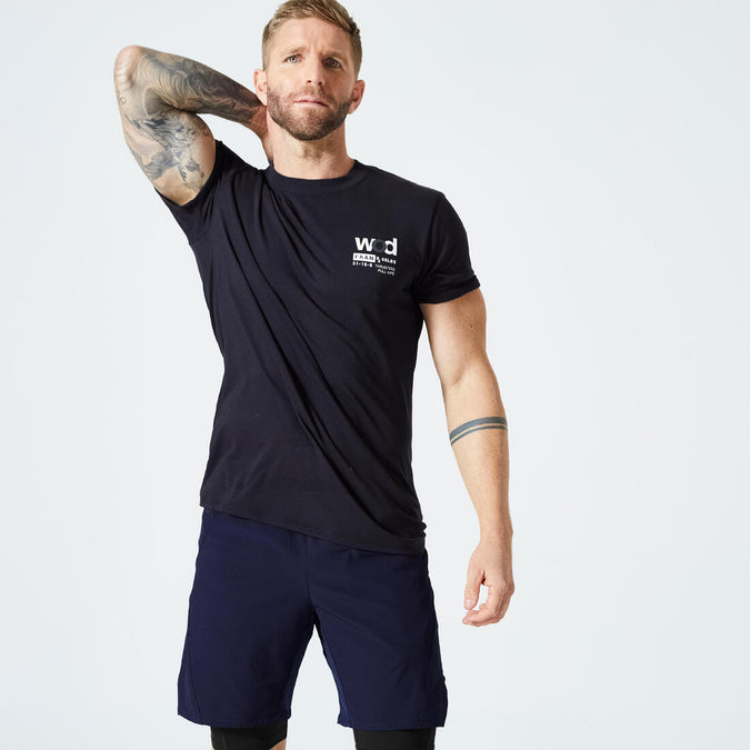 





Men's Crew Neck Breathable Soft Slim-Fit Cross Training T-Shirt, photo 1 of 4
