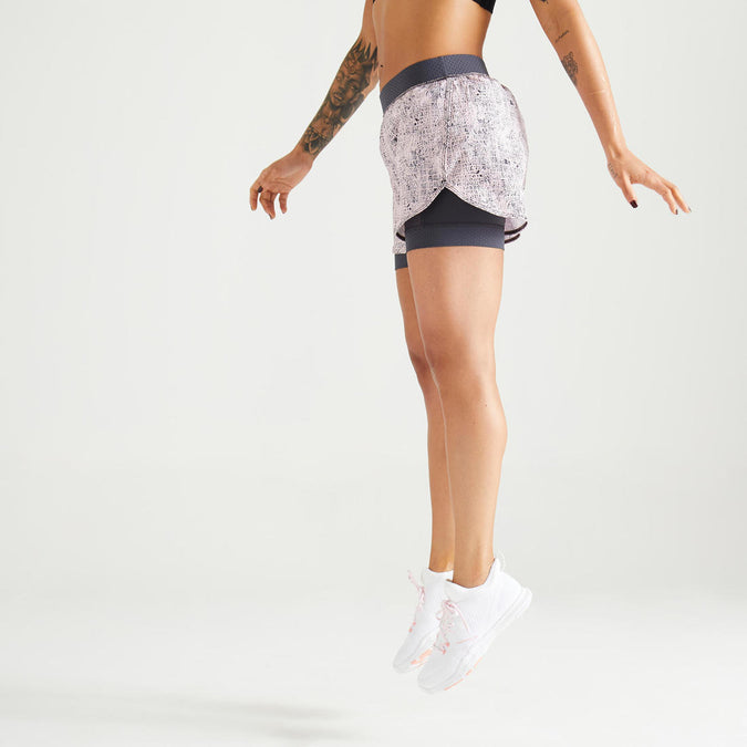 





Women's Double Layer Fitness Shorts, photo 1 of 5