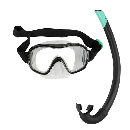 





Adult Snorkelling Diving Kit SUBEA Snorkel Mask 100