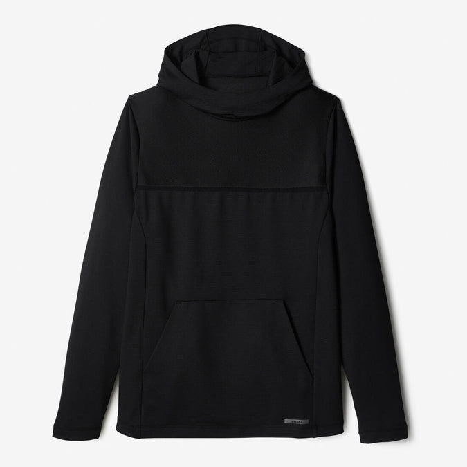 





KALENJI DRY + FEEL MEN'S BREATHABLE RUNNING HOODIE - BLACK, photo 7 of 7