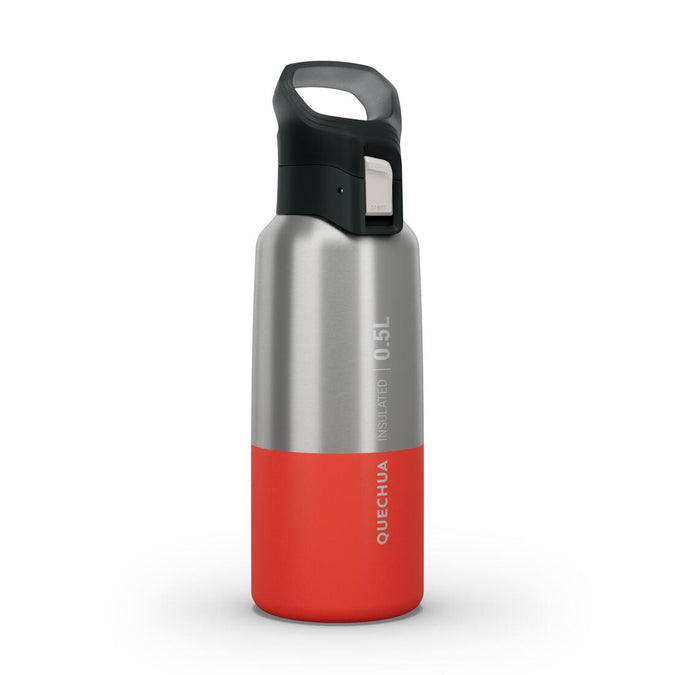 





0.5 L insulated stainless steel flask 900 with quick-release cap for hiking, photo 1 of 13