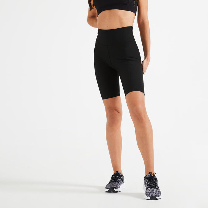 





Women's High-Waisted Fitness Cardio Cycling Shorts, photo 1 of 4