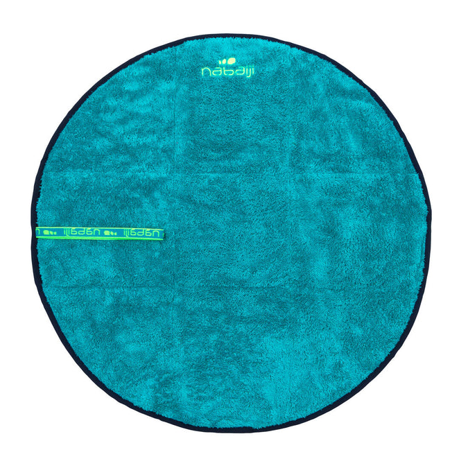 





Double-Sided Soft Microfibre Swimming Foot Towel 60 cm Diameter - Blue, photo 1 of 4