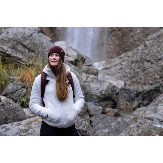 Women's Warm Hiking Fleece - SH500