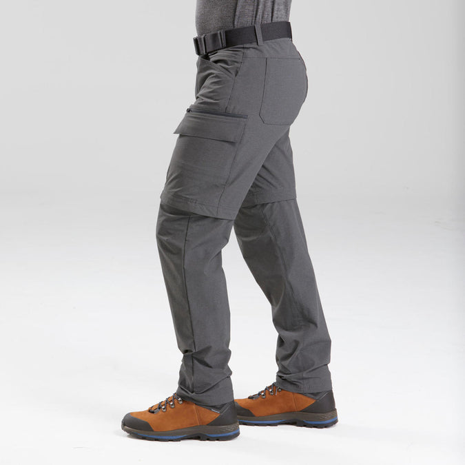 Men's Travel Trekking 2-in-1 Convertible Trousers - TRAVEL 900 MODUL 