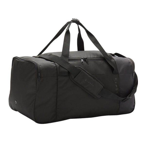 55L Sports Bag Essential - Black | Decathlon Qatar