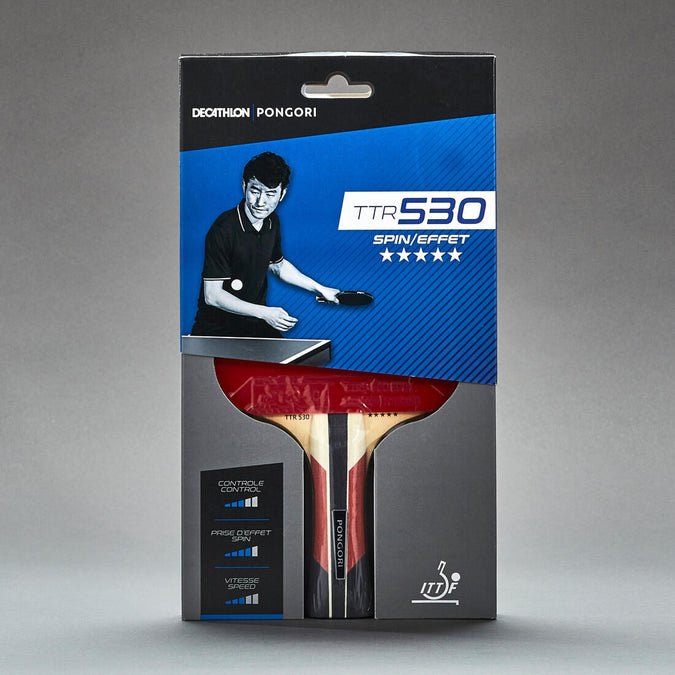 





Club Table Tennis Bat TTR 530 5* Spin, photo 9 of 9