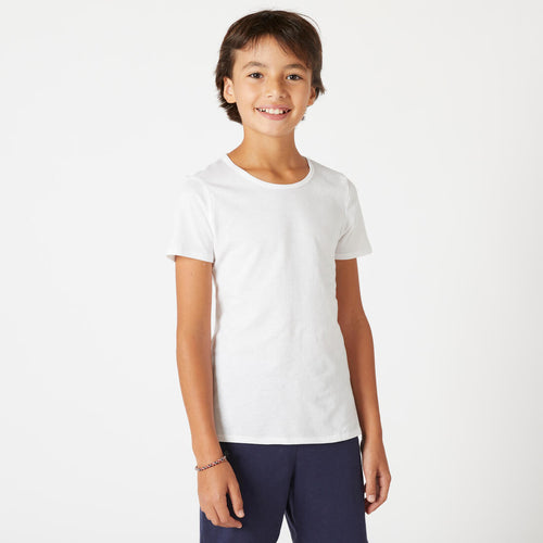 





Kids' Basic Cotton T-Shirt