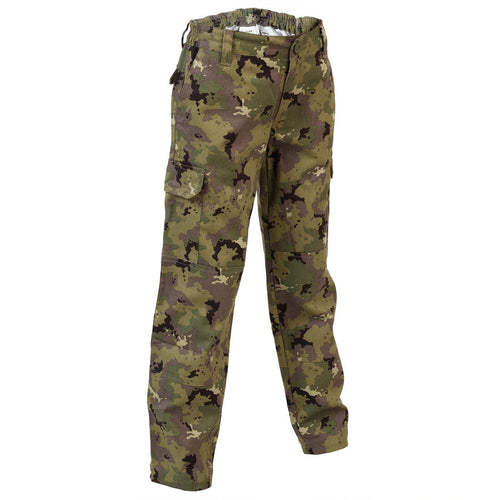 





Junior Resistant Trousers - 100 green island camouflage