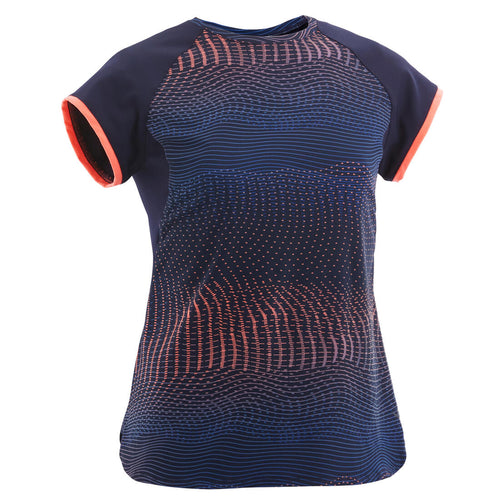 





Girls' Breathable Synthetic T-Shirt
