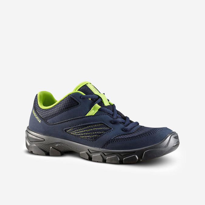 





Kids' Lace-up Hiking Shoes - NH100 from size 35 to 38 - Blue, photo 1 of 7