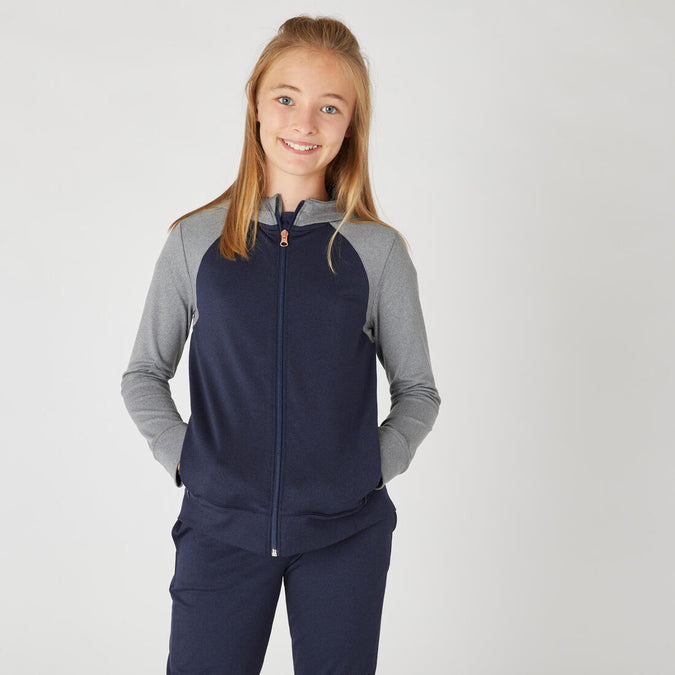 





Girls' Warm Breathable Gym Jacket S500, photo 1 of 6