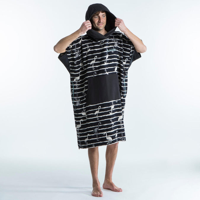 





ADULT SURFING PONCHO 500 Fish Print, photo 1 of 17