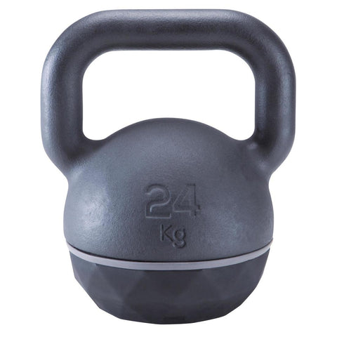 





Cast Iron Kettlebell with Rubber Base - 24 kg