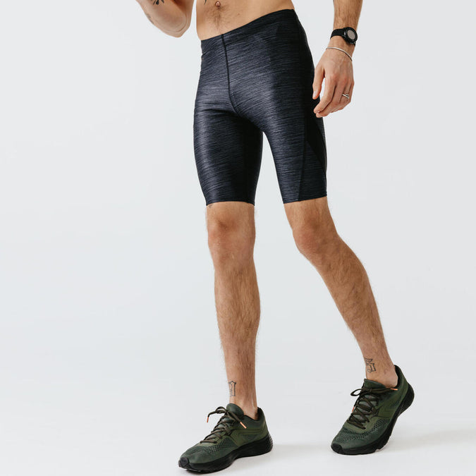 





Men's Running Breathable Tight Shorts Dry+ - abyss grey, photo 1 of 6