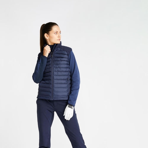 





Women's golf winter sleeveless padded jacket CW500