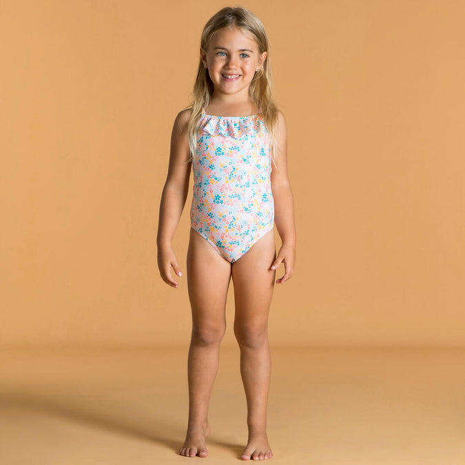 





Baby Girls’ One-Piece Swimsuit Print With Ruffles, photo 1 of 8