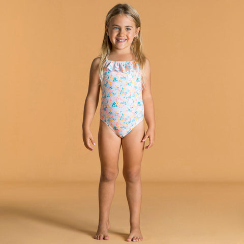 





Baby Girls’ One-Piece Swimsuit Print With Ruffles