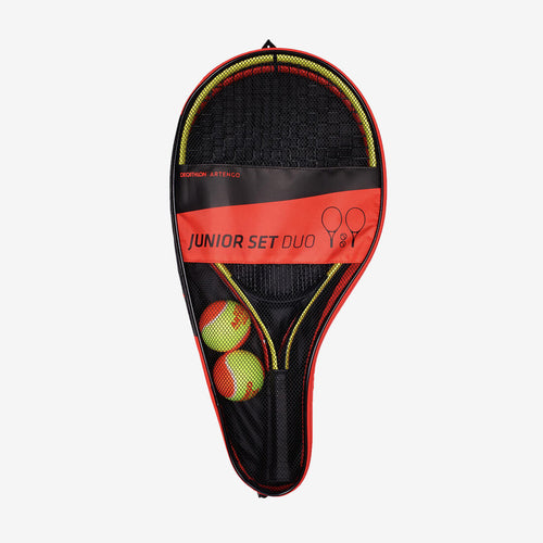 





Duo Junior Tennis Set - 2 Rackets + 2 Balls + 1 Bag