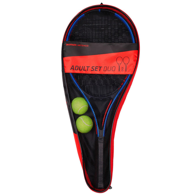 





Duo Adult Tennis Set - 2 Rackets + 2 Balls + 1 Bag, photo 1 of 7