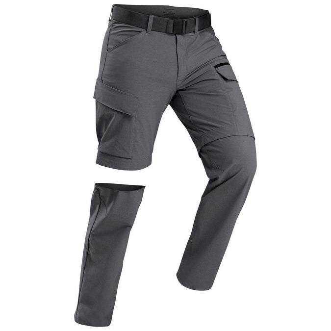 





Men's Travel Trekking 2-in-1 Convertible Trousers - TRAVEL 900 MODUL - Grey, photo 1 of 12